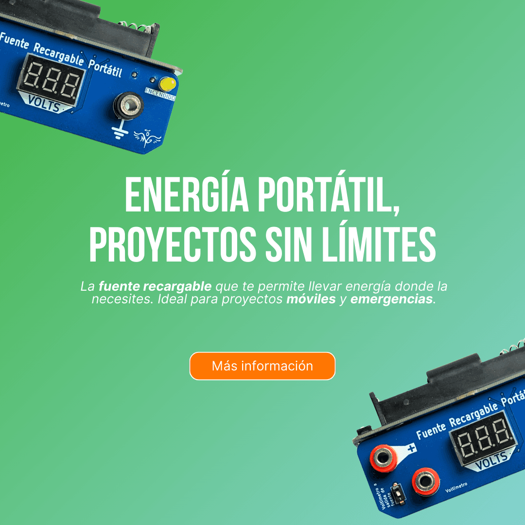 Energía portatil, proyectos sin límites